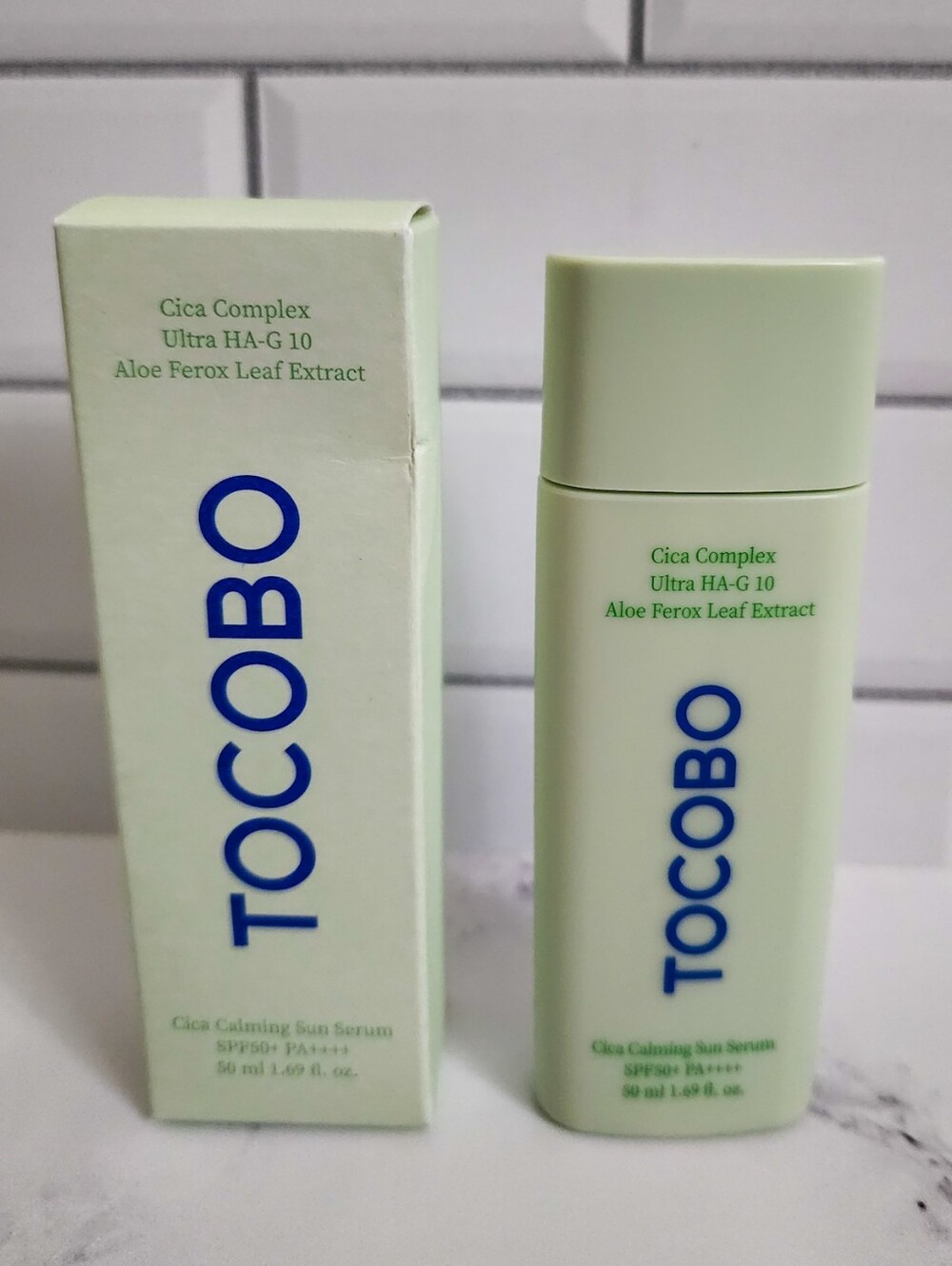 TOCOBO CICA CALMING SUN SERUM SPF50+ PA+++